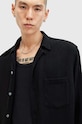 AllSaints camasa din amestec de in CUDI LS SHIRT M074SB negru AW24