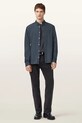 Βαμβακερό πουκάμισο AllSaints HAWTHORNE LS SHIRT M150SB μπλε