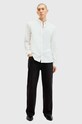 AllSaints koszula bawełniana LOVELL LS SHIRT M152SB biały