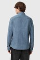 AllSaints koszula jeansowa GLEASON LS SHIRT M165SB niebieski NC25