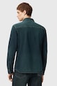 AllSaints koszula jeansowa GLEASON LS SHIRT granatowy M165SB