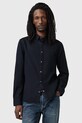 Джинсовая рубашка AllSaints GLEASON LS SHIRT casual чёрный M165SB