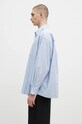 Бавовняна сорочка Our Legacy Borrowed Shirt M4242BBD блакитний AW24