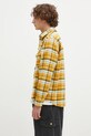 ICECREAM shirt Flannel Overshirt IC24319 yellow AW24