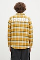Clothing ICECREAM shirt Flannel Overshirt IC24319 yellow