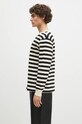 Pamučna majica dugih rukava Human Made Striped Longsleeve HM28CS039 bež AW24