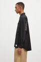 Βαμβακερό πουκάμισο NEIGHBORHOOD Dolmansleeve Shirt Longsleeve 242AQNH.SHM02 μαύρο AW24