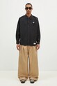Βαμβακερό πουκάμισο NEIGHBORHOOD Dolmansleeve Shirt Longsleeve 242AQNH.SHM02 μαύρο