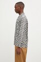 Рубашка Wacko Maria Hawaiian Shirt L/S 24FW.WMS.HI01 серый AW24