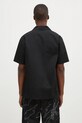 Одежда Хлопковая рубашка Maharishi Dpm: Sparse Bonsai Camo Shirt 5336.BLACK чёрный