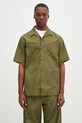 Бавовняна сорочка Maharishi Dpm: Sparse Bonsai Camo Shirt візерунок зелений 5336.OLIVE