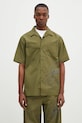 Maharishi camasa din bumbac Dpm: Sparse Bonsai Camo Shirt scurt verde 5336.OLIVE