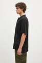 Πουκάμισο Maharishi Peace Dove Embroidered Shirt 5326.BLACK μαύρο AW24