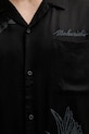 Maharishi cămașă Peace Dove Embroidered Shirt 5326.BLACK