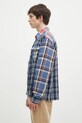 Πουκάμισο Human Made Crazy Check Longsleeve Shirt HM28SH014 μπλε AW24