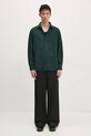 032C shirt 'Goya' Denim F24.URD.1341.450 green