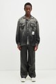 Сорочка Maison MIHARA YASUHIRO Bleached Longsleeve Satin Shirts J13SH183