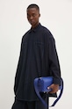 Риза с вълна Sunnei RTWXSHR006 тъмносин AW24