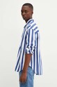 Sunnei camicia in cotone RTWXSHR007 blu AW24