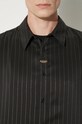 Πουκάμισο Martine Rose Classic Shirt μαύρο 401WS01015