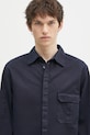 FILA+ camasa din bumbac Utility 42FW24SR01530C802 bleumarin