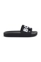 Παιδικές παντόφλες BOSS Aqua Slides J51320.27.35 μαύρο AW24