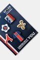 Crocs przypinki do obuwia Paris St Germain 5-pack 10012289.Paris.St.Germa granatowy AW24