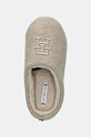 Παντόφλες Tommy Hilfiger TH EMBROIDERED BASICS SLIPPER μπεζ FW0FW08135