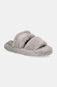 Παντόφλες Tommy Hilfiger HILFIGER FUR BASICS SLIPPER γκρί FW0FW08343