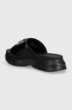 Boty Pantofle Calvin Klein Jeans CHUNKY COMF SLIDE MTR YW0YW01506 černá