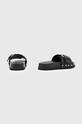 AllSaints klapki skórzane Ellie Stud W029FA.BLK czarny