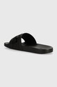 Obuwie Calvin Klein klapki SLIDE TPU SAFFIANO HW0HW02107 czarny