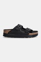 Шльопанці Birkenstock Arizona Platform Flex Birkenstock x Papillio 1028422 чорний AW24
