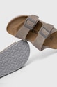 Semišové šľapky Birkenstock Arizona 1027687 sivá