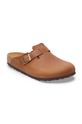 Birkenstock slapi de piele Boston 1028310 maro AW24