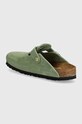 Obuv Semišové šľapky Birkenstock Boston SFB 1027934 zelená