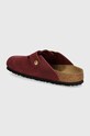 Boty Nubukové pantofle Birkenstock Boston Big Buckle 1028058 růžová
