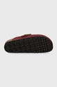 Nubukové pantofle Birkenstock Boston Big Buckle 1028058 růžová