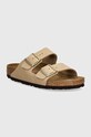 Nubuck παντόφλες Birkenstock Arizona SFB άλλο μπεζ 1019013