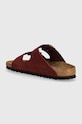 Boty Nubukové pantofle Birkenstock Arizona SFB 1028719 burgundské