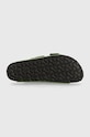 Kožené šľapky Birkenstock Arizona Big Buckle 1028613 zelená
