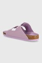 Обувки Кожени чехли Birkenstock Arizona Big Buckle 1028611 виолетов