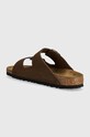 Обувь Замшевые шлепанцы Birkenstock Arizona 1028264 коричневый