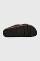 Nubuck παντόφλες Birkenstock Arizona Platform Flex Birkenstock x Papillio 1028432 μπορντό