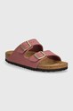 Birkenstock klapki Arizona syntetyczny różowy 1028701