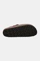 Semišové pantofle Birkenstock Boston 1028375 fialová
