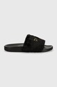 Versace Jeans Couture papuci Shelly 77VA3SQ4.ZS359.899 negru AW24