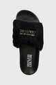 Versace Jeans Couture papuci Shelly negru 77VA3SQ4.ZS359.899