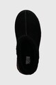 Велурени чехли UGG New Heights Cozy Clog черен 1162510.BLK