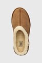 Велурени чехли UGG New Heights Cozy Clog кафяв 1162510.CHE